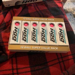 Dunlop pink golf balls, 18 ct